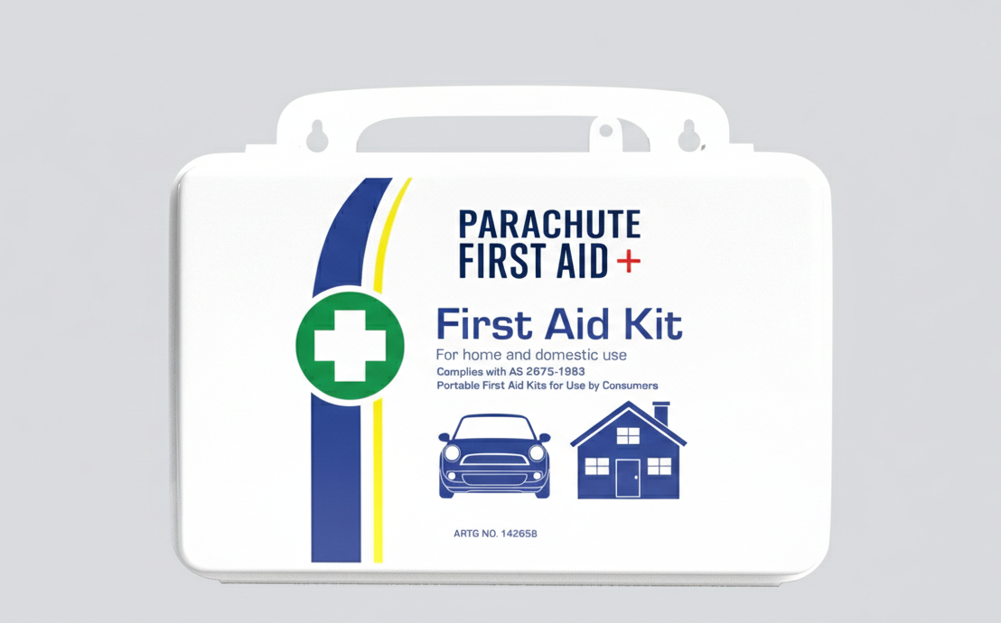 Compact First Aid Kit (plastic case)