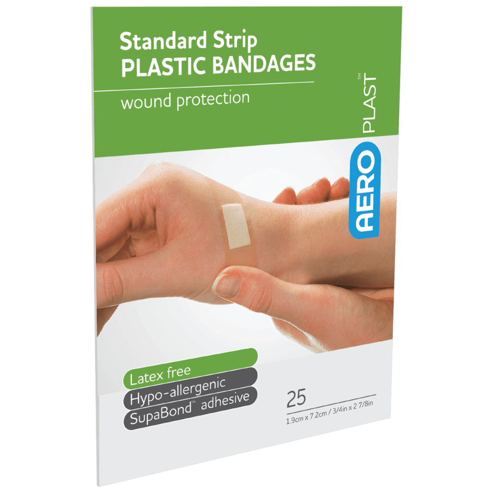 Plastic Plasters 72mm x 19mm box of 25