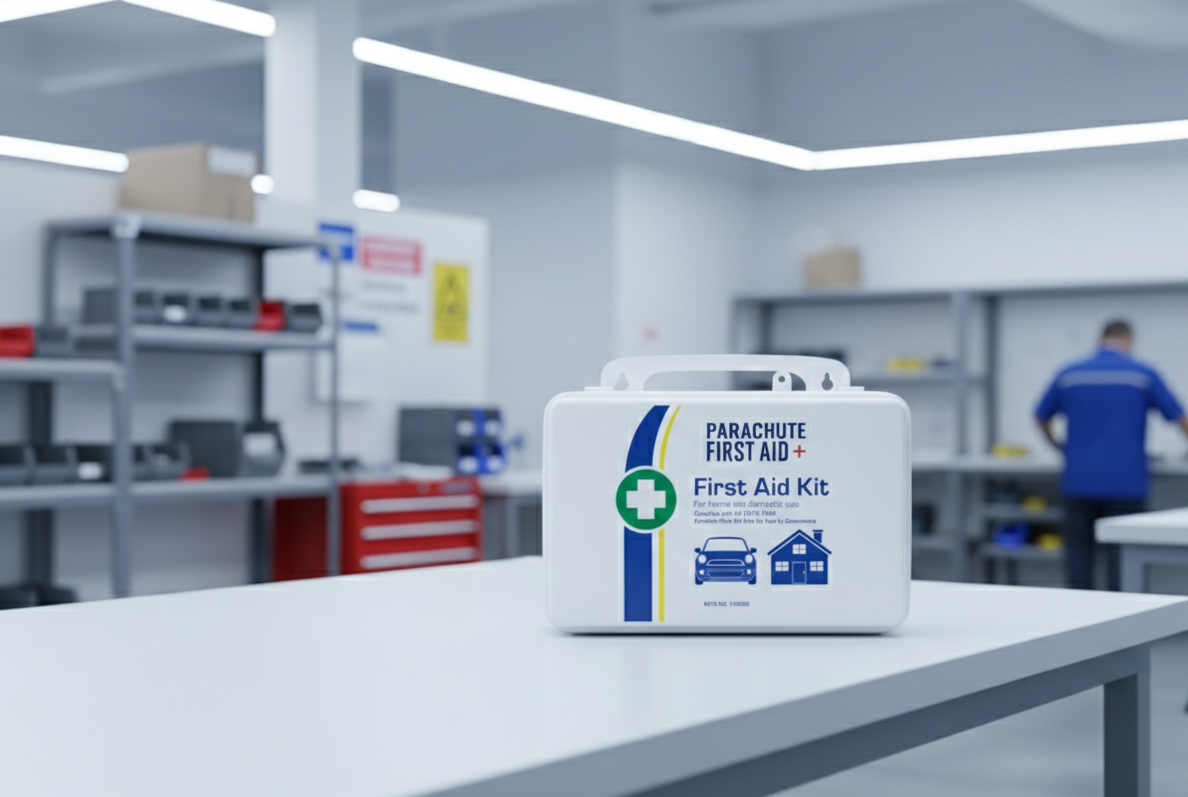 Compact First Aid Kit (plastic case)