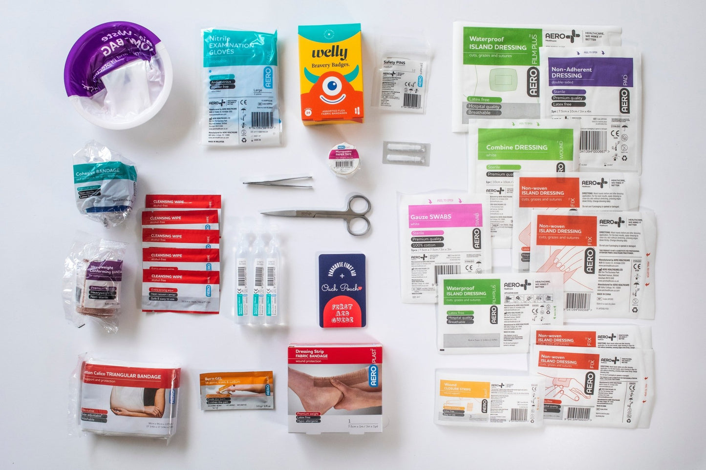 Family First Aid Tin - fully kitted - plus gift card - parachutefirstaid