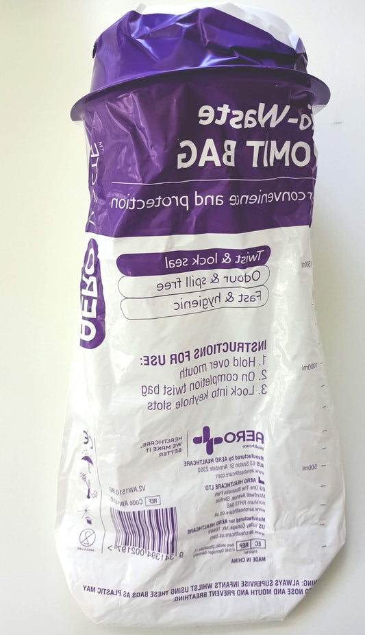 Vomit Bag - 4 pack