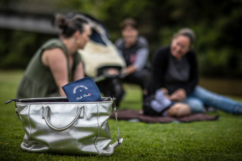 Fun and functional. First aid kit for parents of children. Contains all the essentials in a small kit. Ideal babyshower gift. Designed in New Zealand. Contains natural manuka first aid.