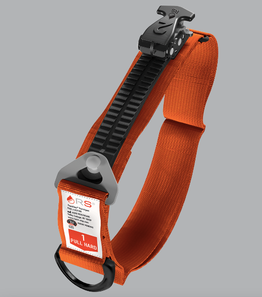 RapidStop Tourniquet - the easiest Tourniquet to use one handed for haemorrhage control with severe limb bleeding