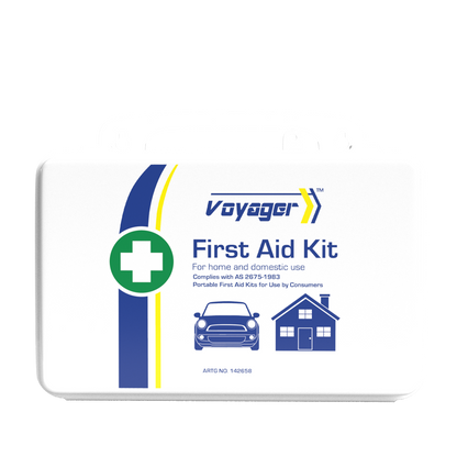 Compact First Aid Kit  (plastic case)