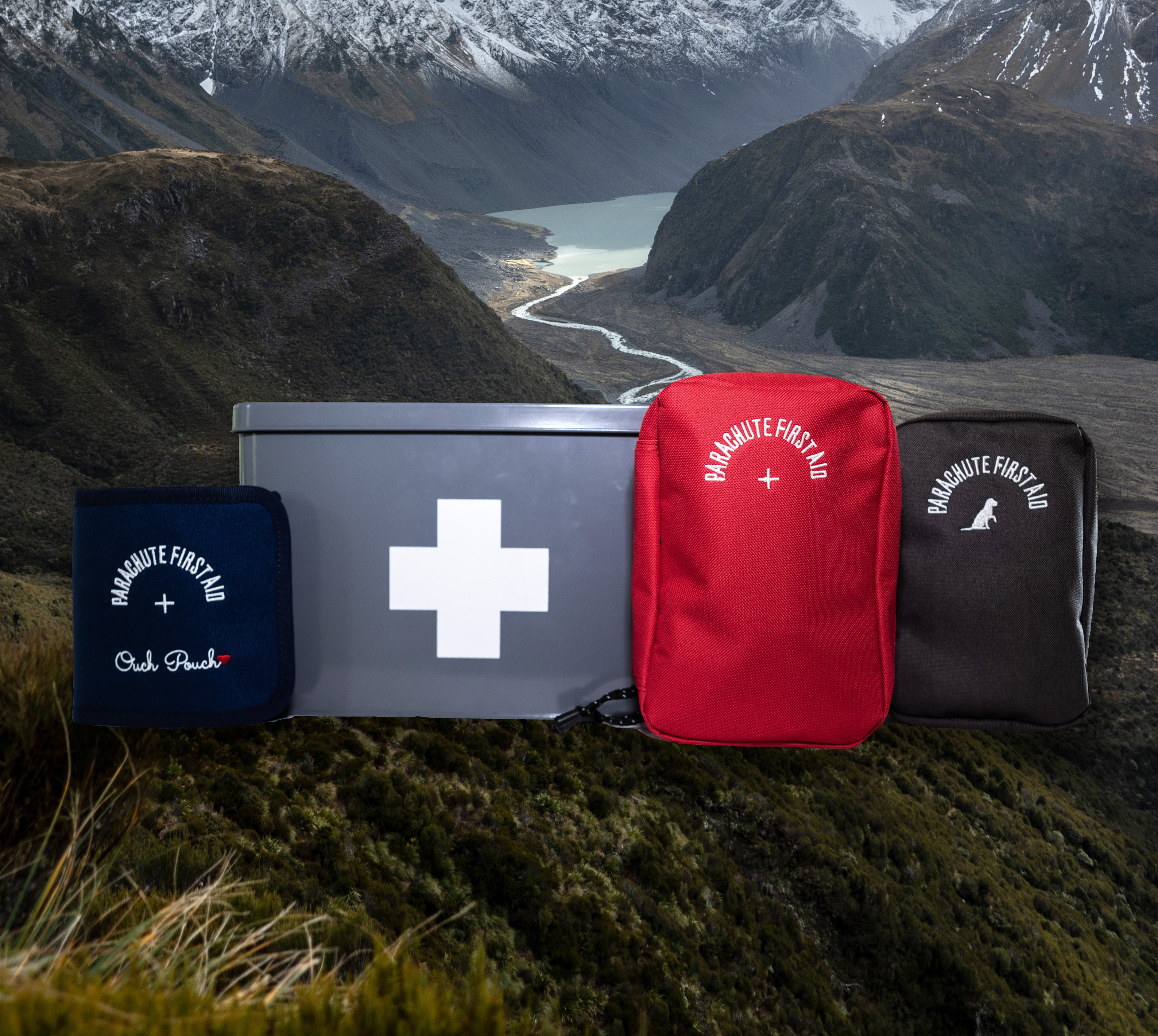 Parachute first aid kit wilderness kit