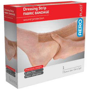 Aero Fabric bandage - 7.5cm x 1m - cut to length you want. Wound protection.