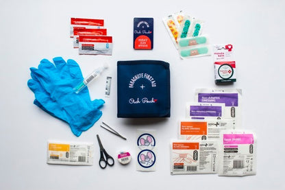 Fun and functional. First aid kit for parents of children. Contains all the essentials in a small kit. Ideal babyshower gift. Designed in New Zealand. Contains natural manuka first aid.