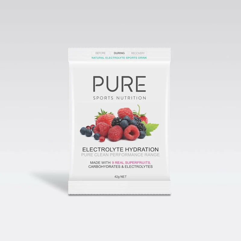 Pure Electrolyte Hydration Sachets 42g -Superfruits flavour