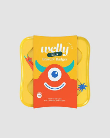 Welly Bravery Badges - cute and fun plasters for kids