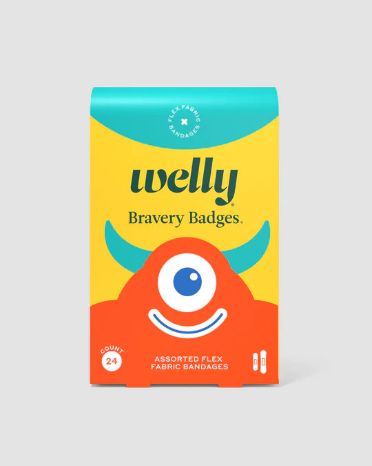 Welly Bravery Badges refill pack for kids